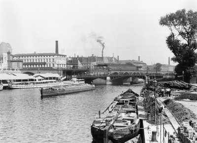 Blick auf die Spree, Berlin, ca. 1910 von Jousset